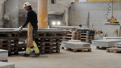 Støvrenseanlegg for Granitt